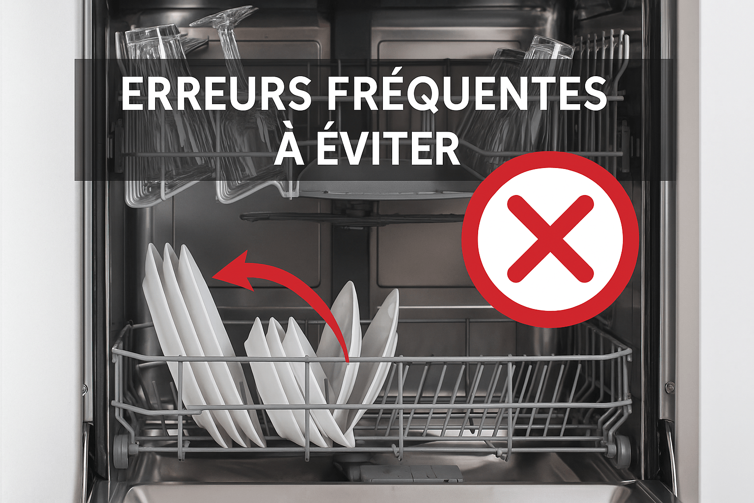 Erreurs fréquentes à éviter avec un lave-vaisselle Hotpoint Ariston
